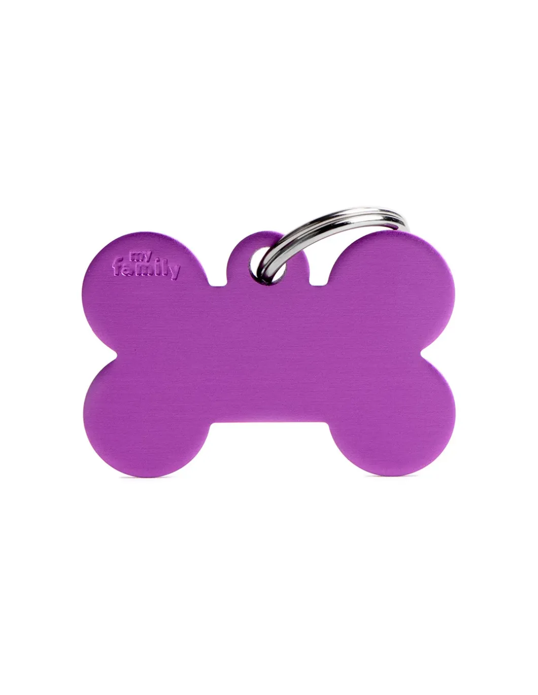 my_family_medaglia_osso_g_0-1.webp MY FAMILY MEDAGLIA OSSO GRANDE VIOLA BASIC ALLUMINIO MFB46