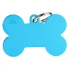 MY FAMILY MEDAGLIA OSSO GRANDE AZZURRO BASIC ALLUMINIO MFB45