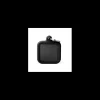 MY FAMILY MEDAGLIA QUADRATO ALLUMINIO NERO CON GOMMA HUSHTAG HTA03BLACK