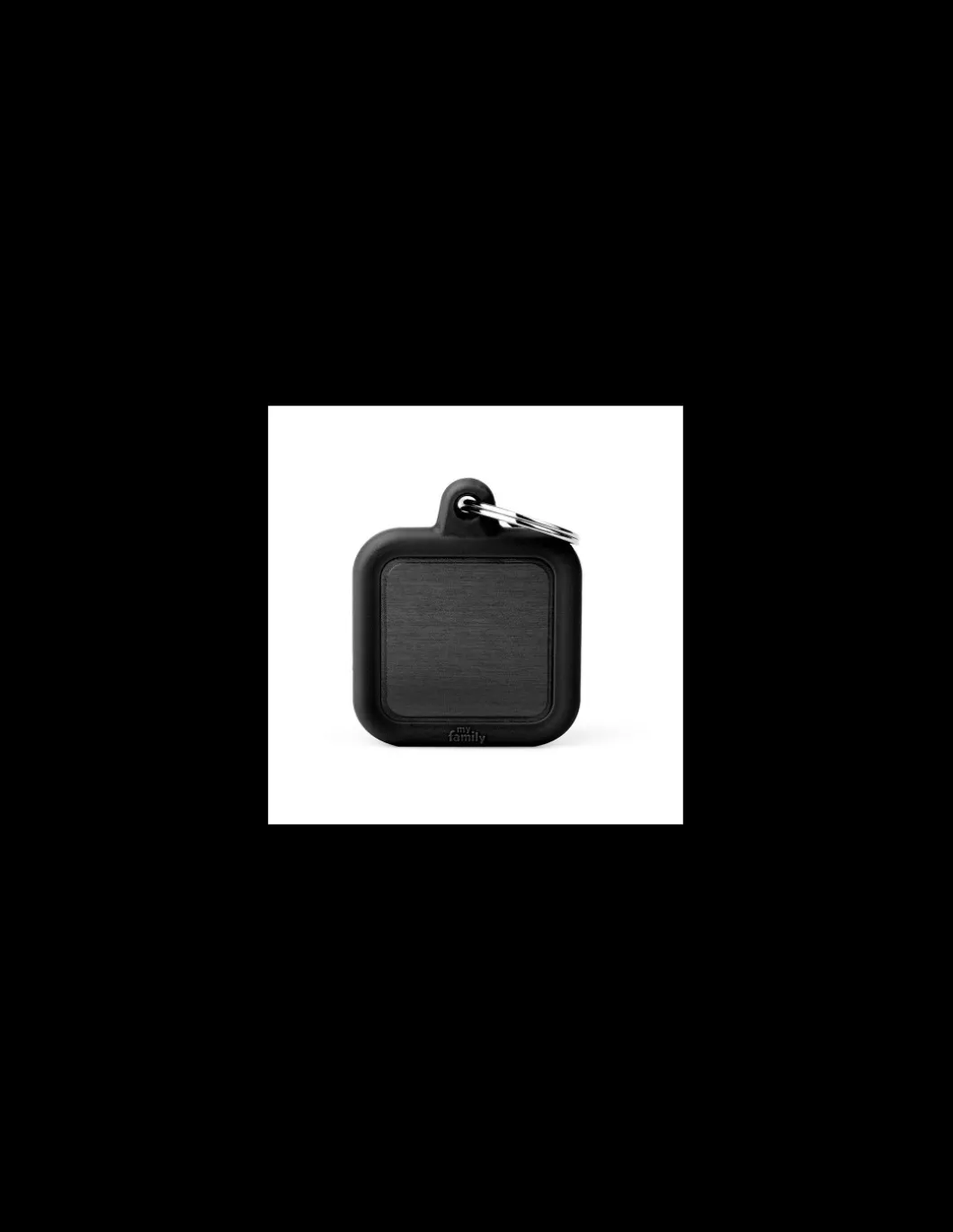 my_family_medaglia_quadra_0-2.webp MY FAMILY MEDAGLIA QUADRATO ALLUMINIO NERO CON GOMMA HUSHTAG HTA03BLACK