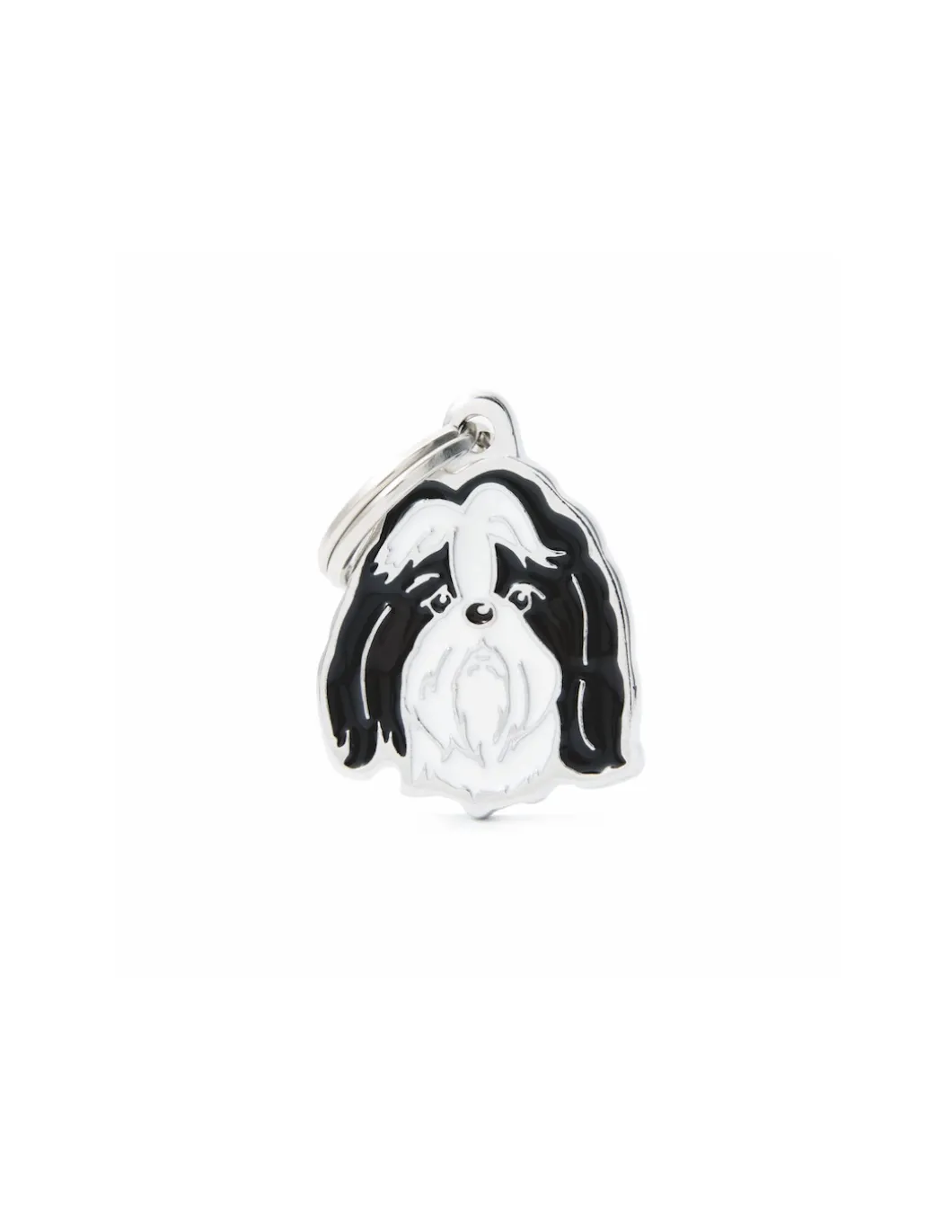 my_family_medaglia_shih_t_0.webp MY FAMILY MEDAGLIA SHIH TZU BIANCO/NERO MF16