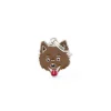 MY FAMILY MEDAGLIA VOLPINO MARRONE MF29NBROWN