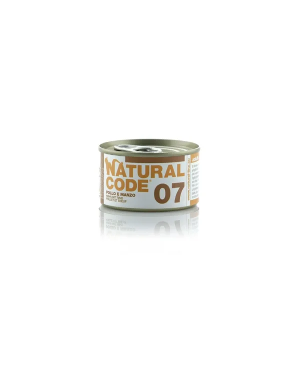 natural code 07 85gr pollo e manzo 1107 off