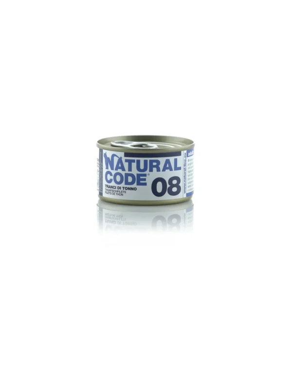natural code 08 85gr tranci di tonno 1108 off