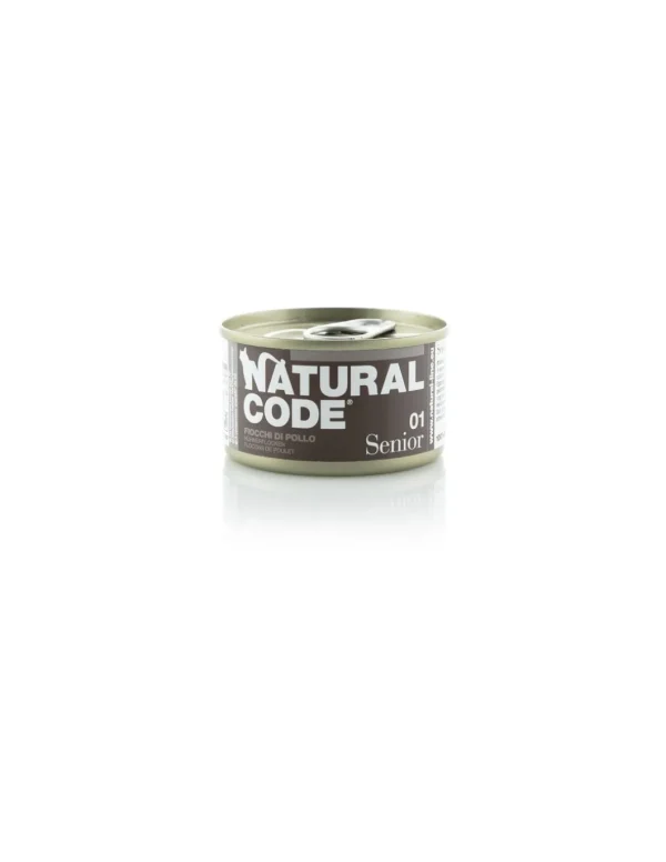 natural code 85gr senior 01 fiocchi di pollo e riso 1354 off