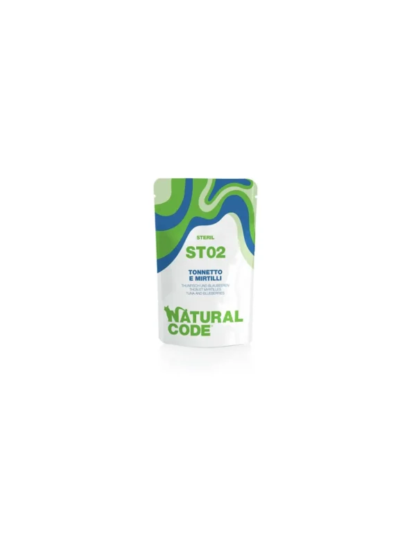 natural code st02 70gr steril tonnetto e mirtilli 1310