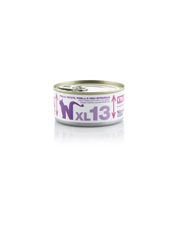 natural code xl13 170gr pollo patate piselli e riso integrale 1433 off