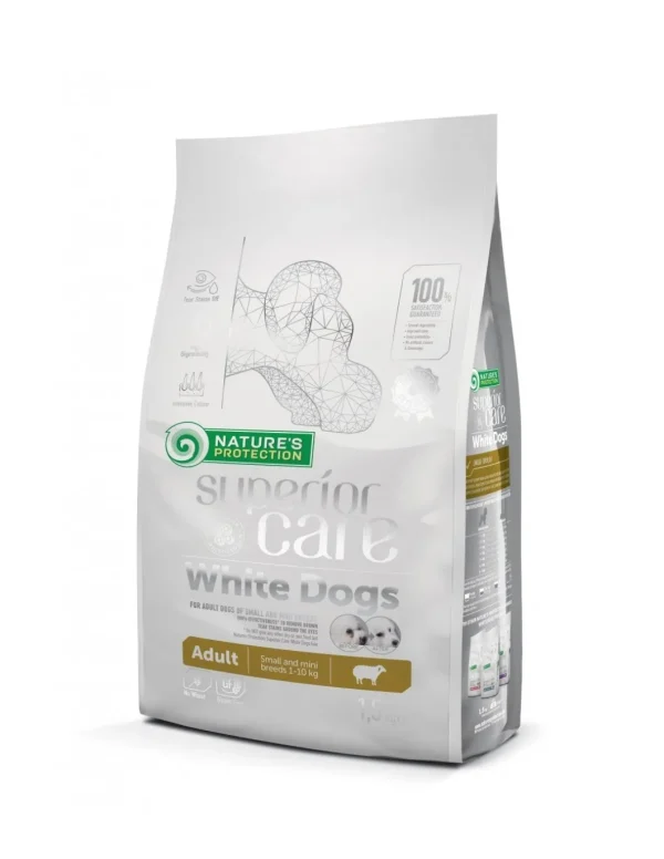 np sc white dogs adult small breeds 1,5kg con agnello npsc45663