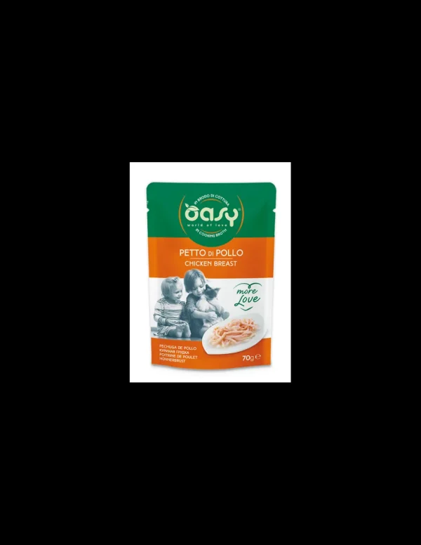 OASY CAT 70GR BUSTA MORE LOVE PETTO DI POLLO OAWLCPOB0007A