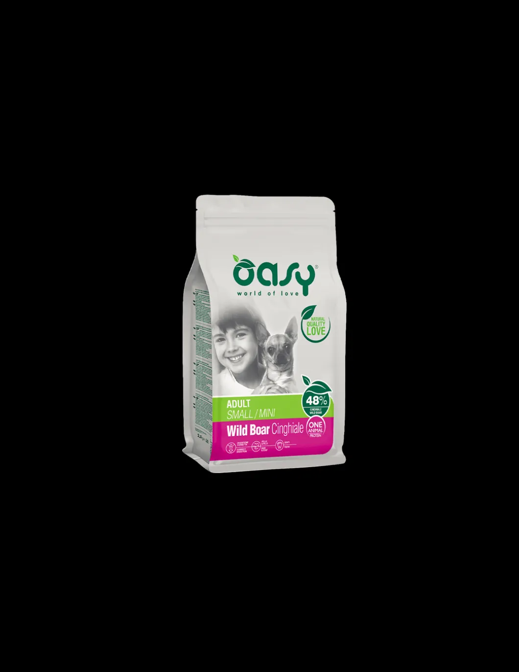 oasy_dry_dog_adult_smallm_0-3.webp oasy dry dog adult small/mini monoproteico cinghiale 800gr