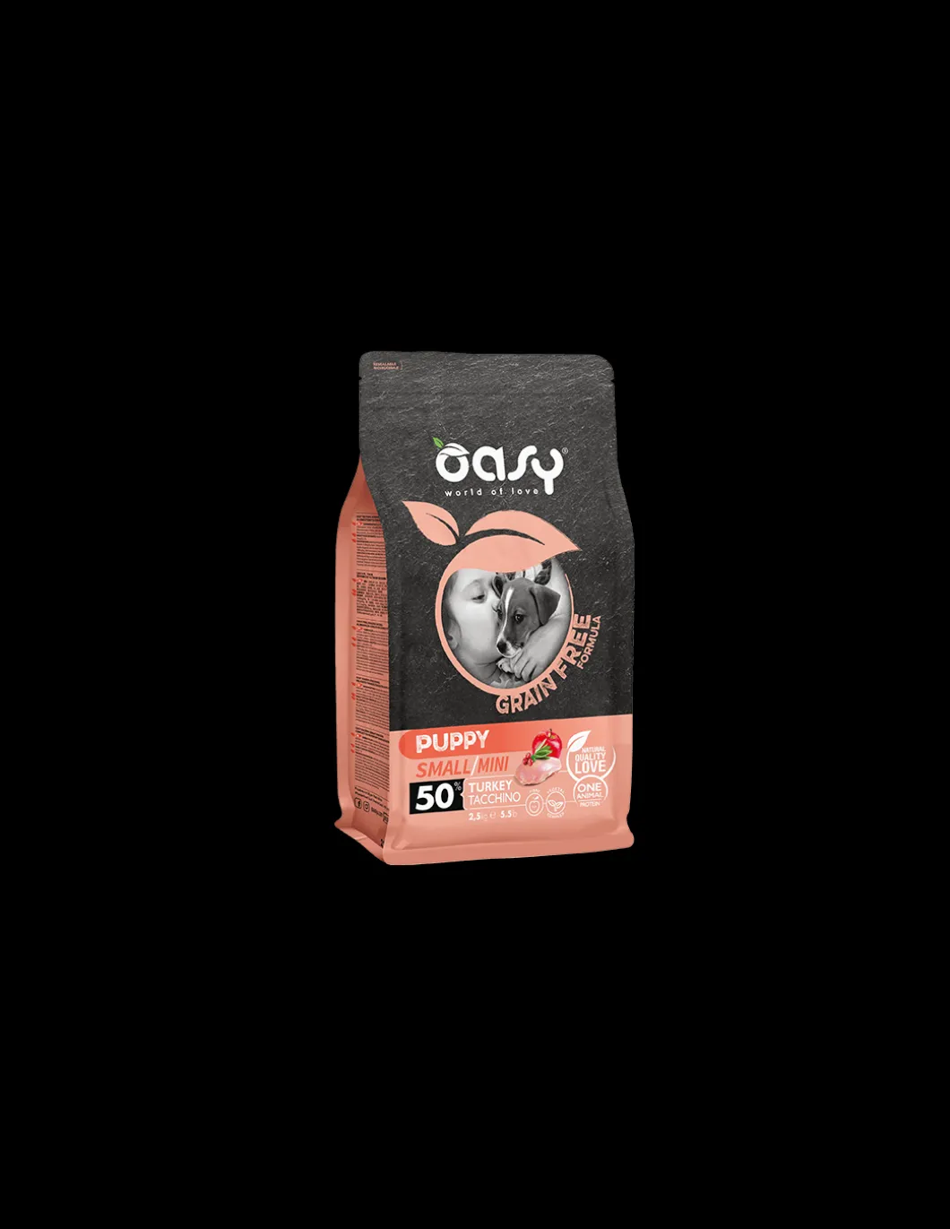oasy_dry_dog_gr_grain_fre_0-3.webp oasy dry dog 800gr grain free puppy small/mini tacchino