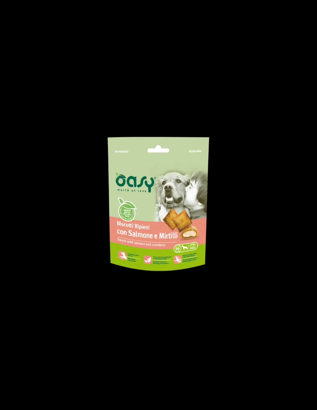 oasy_snack_dog_biscotti_r_0-5.webp oasy snack dog biscotti ripieni con salmone e mirtilli 80gr