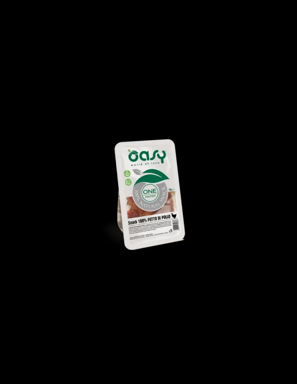 oasy snack dog one protein petto di pollo 80gr