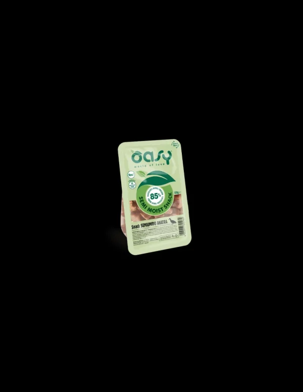 oasy snack dog semiumido anatra 100gr