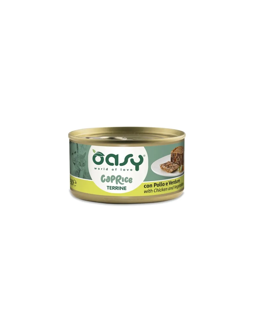 oasy_wet_cat_gr_lattina_c_0-10.webp OASY WET CAT 85GR LATTINA CAPRICE TERRINE CON POLLO E VERDURE