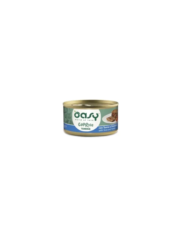 OASY WET CAT 85GR LATTINA CAPRICE TERRINE CON TONNO E POMODORO