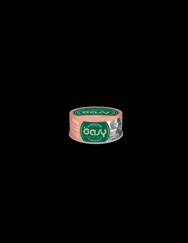 oasy wet cat 70gr lattina more love tonno con salmone