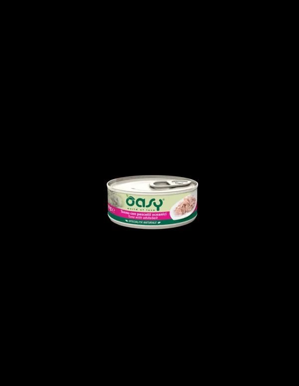oasy wet cat 70gr spec. nat. lattina tonno con pescetti oceanici