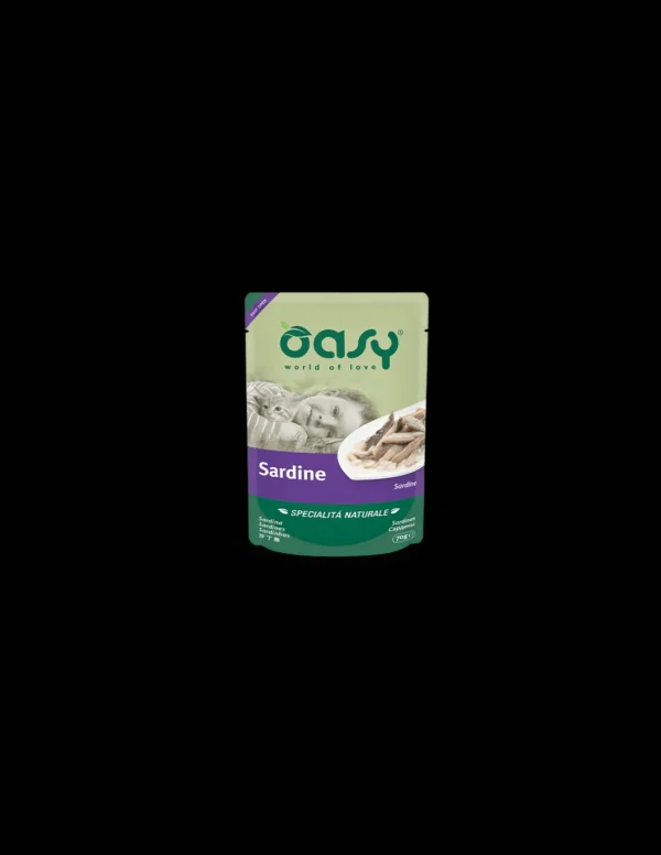 oasy wet cat 70gr spec. nat. busta sardine
