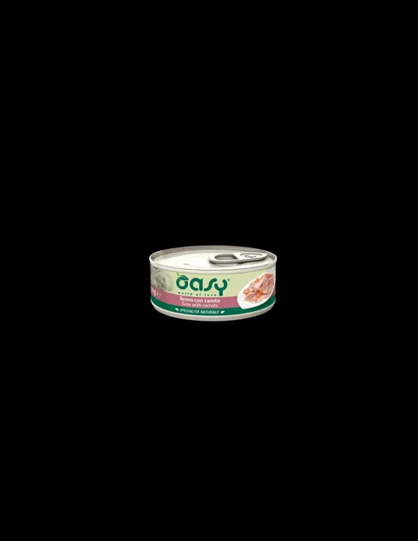 oasy wet cat 150gr spec. nat. lattina tonno con carote
