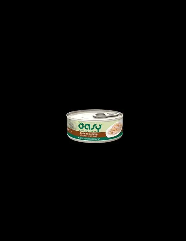 oasy wet cat 70gr spec. nat. lattina pollo con anatra