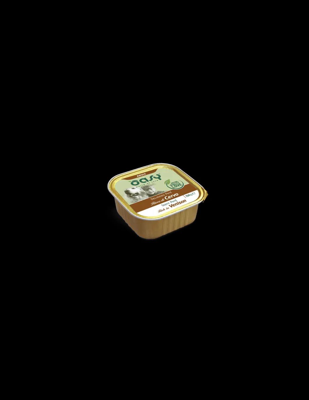oasy_wet_dog_gr_delizioso_0-1.webp oasy wet dog 150gr delizioso pate' adult cervo