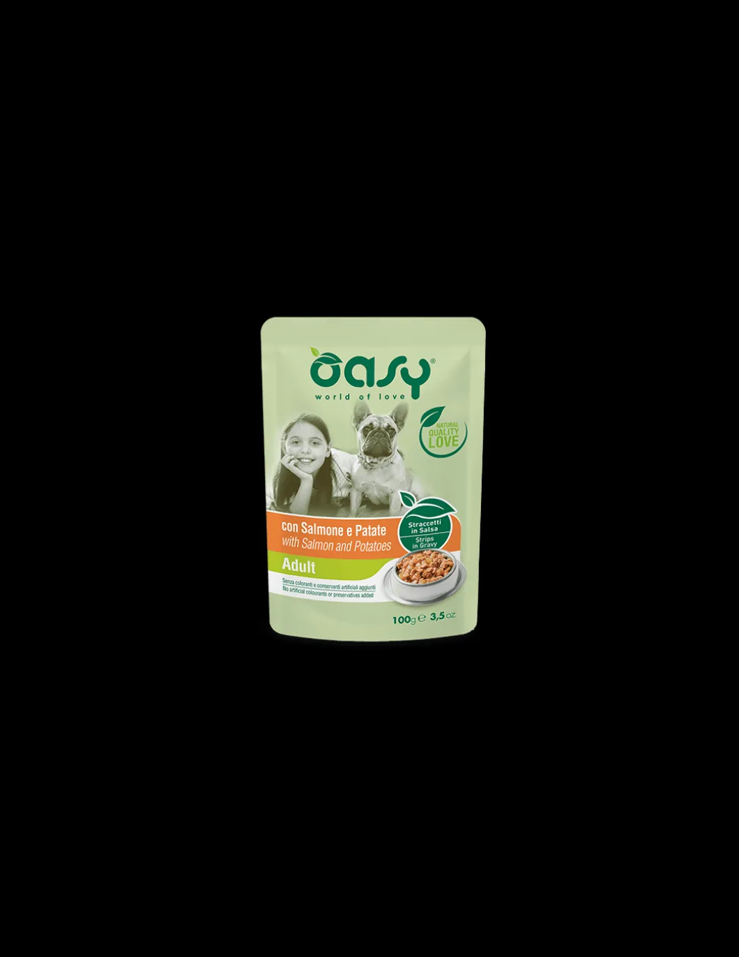 oasy_wet_dog_gr_straccett_0-4.webp oasy wet dog 100gr straccetti in salsa adult salmone e patate