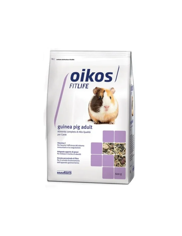 oikos mangime per cavie 600gr zoo.32033