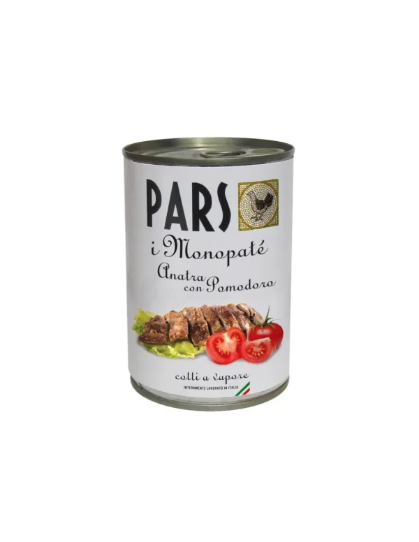 PARS 395GR MONOPATE ANATRA CON ZUCCA 113339