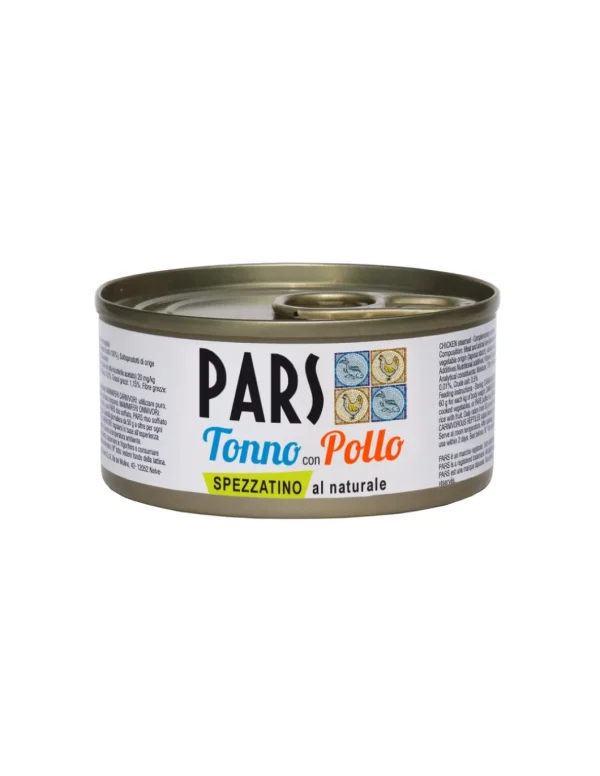 pars 70gr spezzatino al naturale tonno con pollo 113168