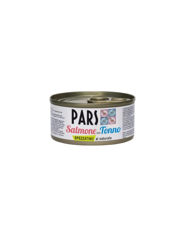 pars 70gr spezzatino al naturale salmone con tonno 113167