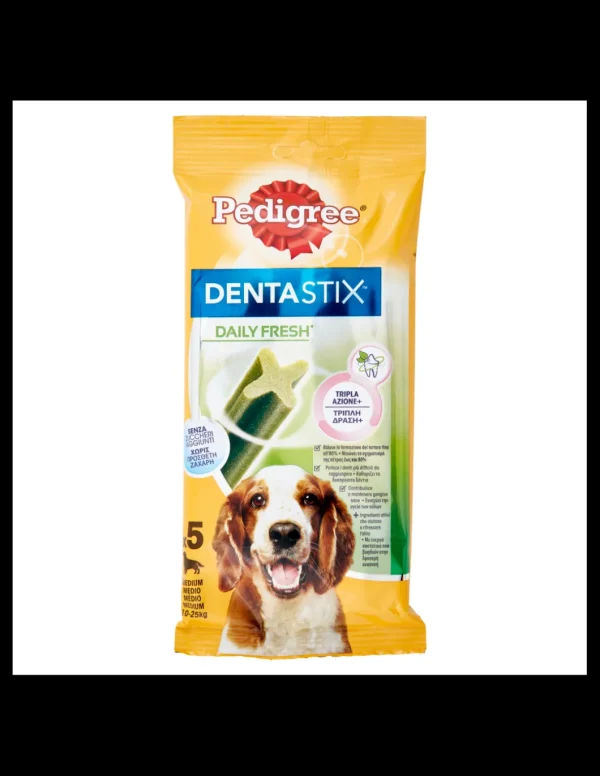 PED DENTASTIX FRESH MEDIUM 5PZ 128GR 456148