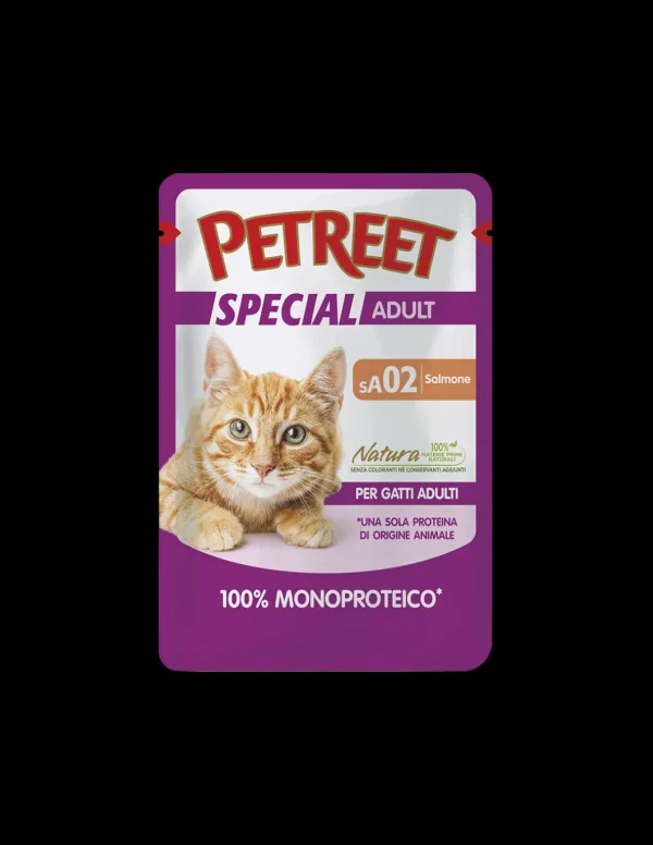 PETREET BUSTA 70GR 100% SALMONE SA02 A55021