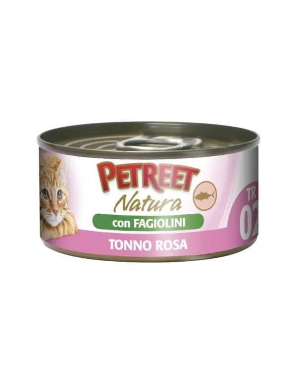 PETREET 85GR TONNO CON RISO E FAGIOLINI RI06 A51053