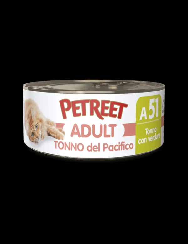 PETREET NAT 70GR TONNO DEL PACIFICO CON VERDURE A51 A53130
