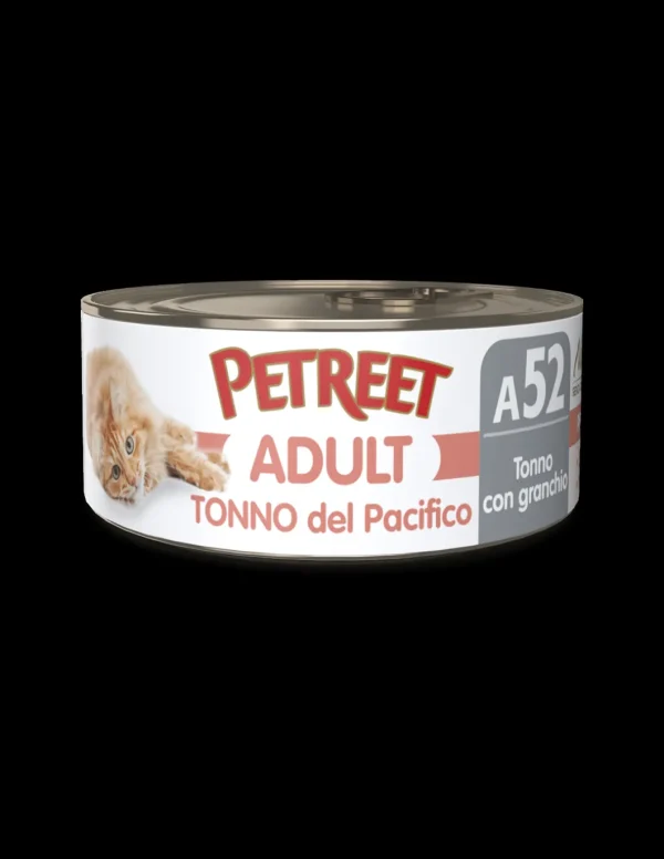 PETREET NAT 70GR TONNO DEL PACIFICO CON GRANCHIO A52 A53131