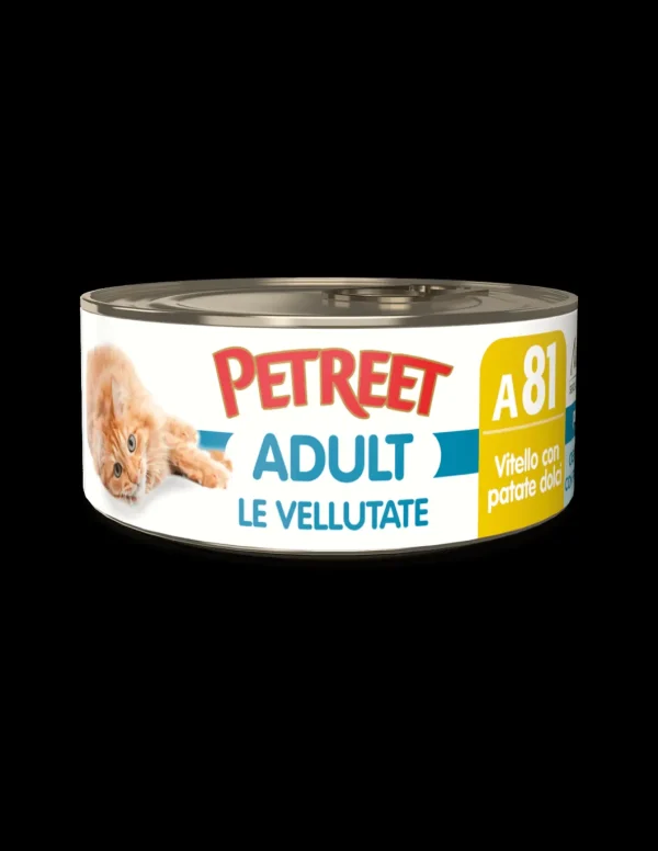 PETREET NAT LE VELLUTATE 70GR VITELLO CON PATATE DOLCI A81 A53191