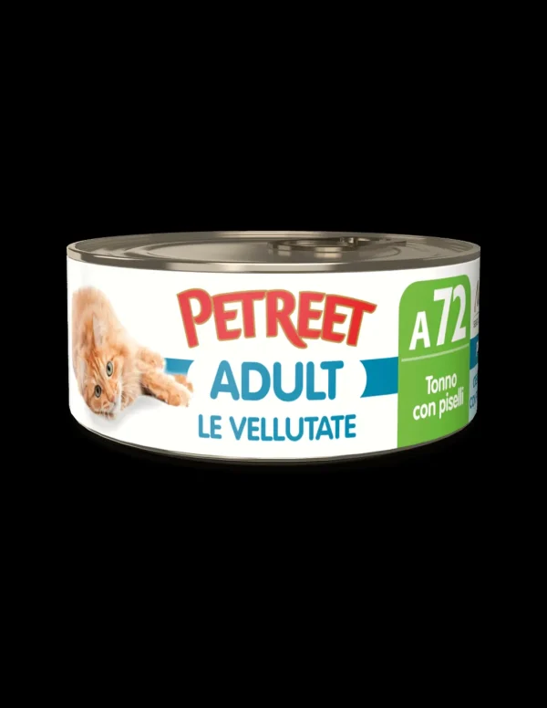 PETREET NAT LE VELLUTATE 70GR TONNO E PISELLI A72 A53053