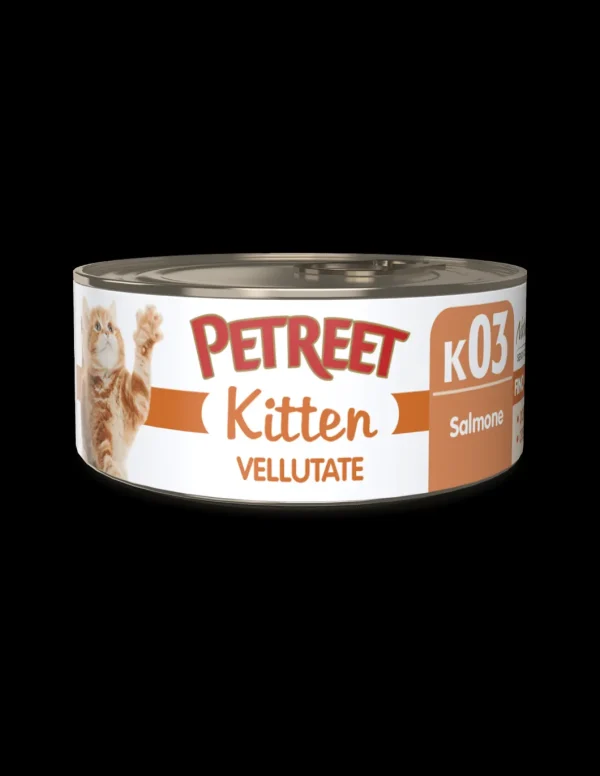 PETREET NAT LE VELLUTATE 60GR KITTEN SALMONE K03 A53187