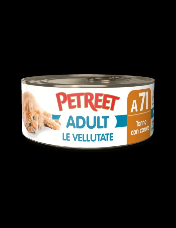 PETREET NAT LE VELLUTATE 70GR TONNO E CAROTE A71 A53052