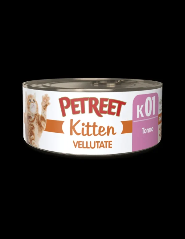 PETREET NAT LE VELLUTATE 60GR KITTEN TONNO K01 A53185