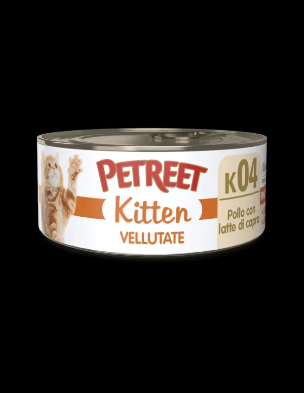 PETREET NAT LE VELLUTATE 60GR KITTEN POLLO CON LATTE DI CAPRA K04 A53188