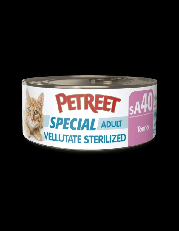 PETREET NAT VELLUTATE STERILIZED 70GR TONNO SA40 A53170