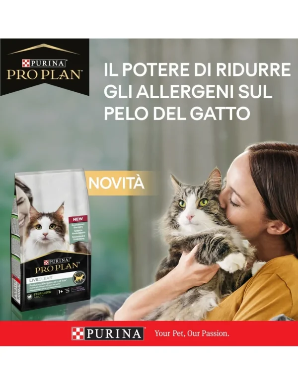 PRO PLAN CAT 1,4KG STERILISED LIVECLEAR SALMONE