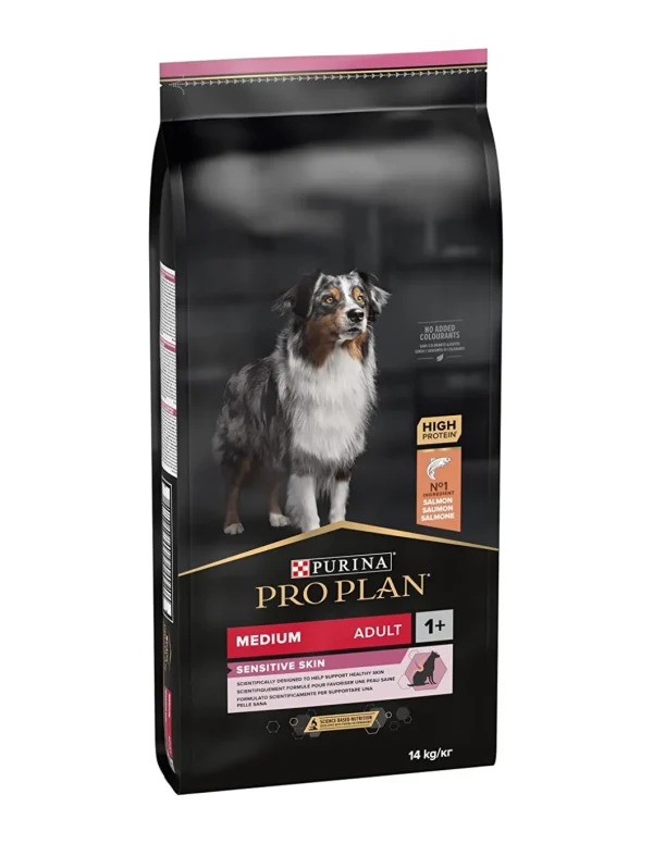 pro plan dog 12kg puppy medium salmone sensitive skin opti derma 12367295