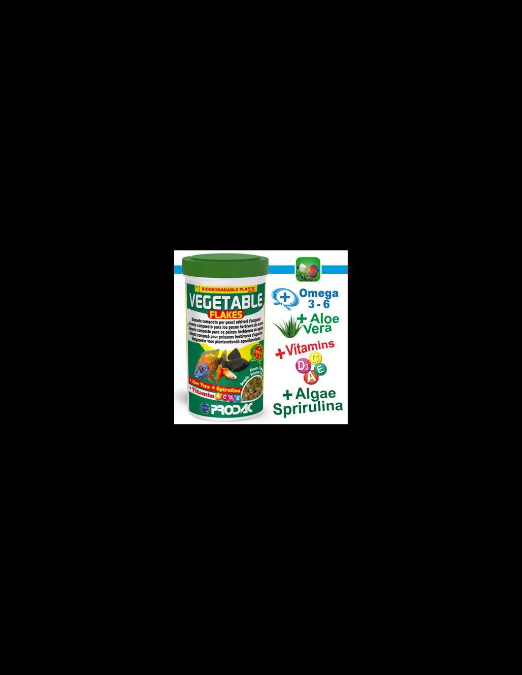 prodac_vegetable_flakes_g_0.webp PRODAC VEGETABLE FLAKES 50GR 250ML VEG250