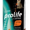 prolife cat lifestyle kitten 400gr chicken&rice zpd.36079