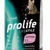 prolife cat lifestyle kitten 400gr salmon&rice zpd.36048