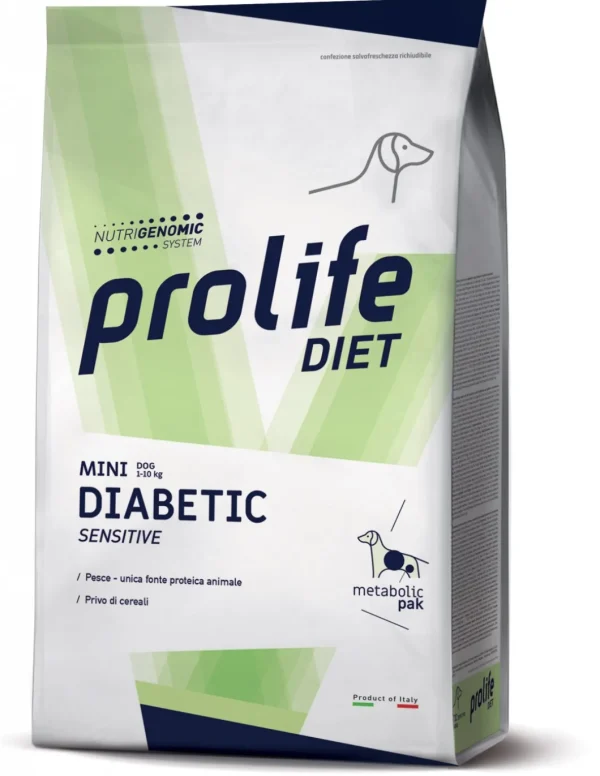 PROLIFE DIET DOG 500GR DIABETIC SENSITIVE MINI ZDD.43633