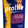 prolife dog adult multitaste busta 300gr cervo anatra riso ananas zcu.26513